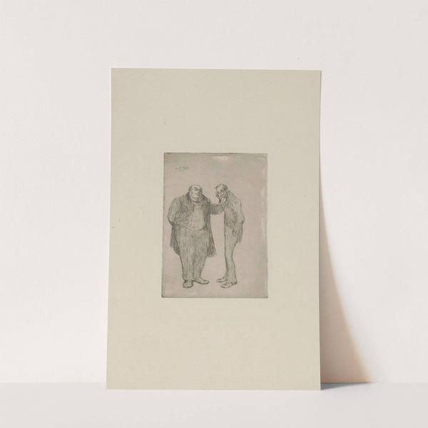 Deux hommes discutant (1895) by Henri-Gabriel Ibels