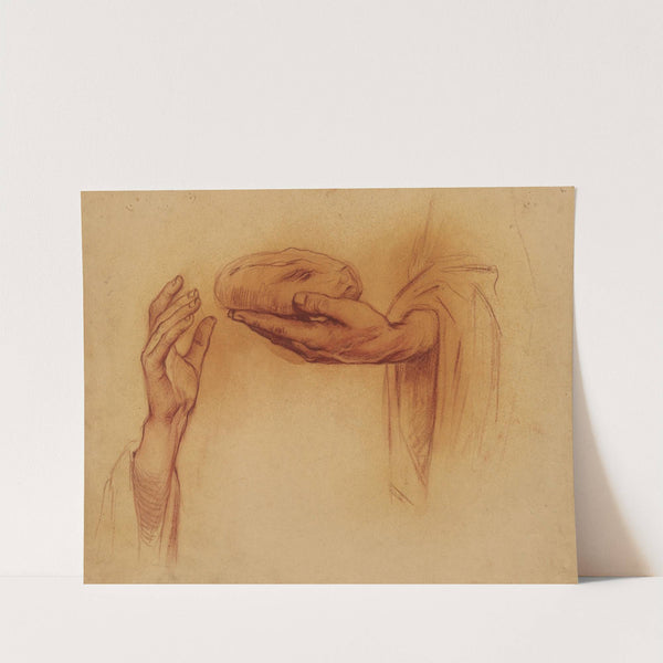 Deux mains dont l’une tenant un pain (1918) by Alfred Plauzeau