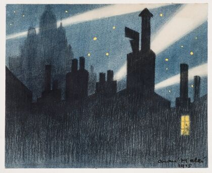 Deux Zeppelins sur Paris (1915)