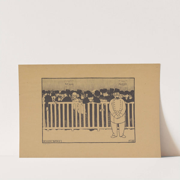 Deuxième bureau (1894) by Félix Vallotton