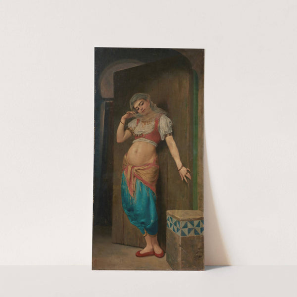 Devant la porte (1880) by Georges Sauvage