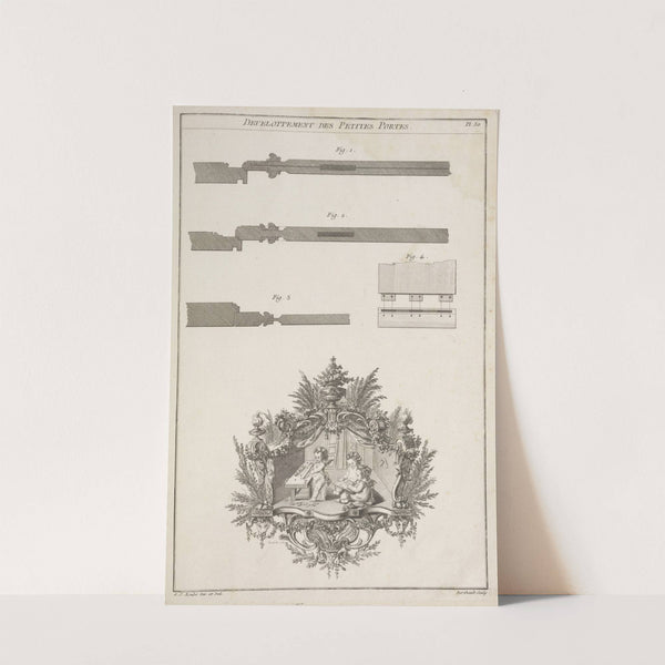 Developpement des petites portes. by André Jacob Roubo
