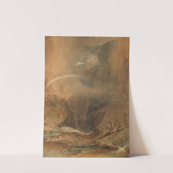 Devil's Bridge, Saint Gotthard's Pass by Joseph Mallord William Turner