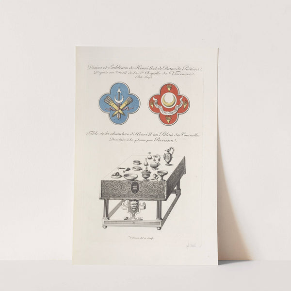 Dévises et emblemes de Henri II et de Diane de Poitiers by Nicolas Xavier Willemin