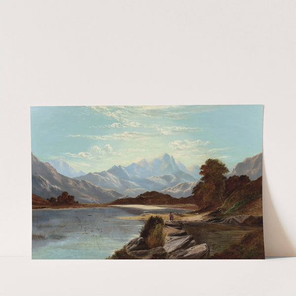 Devoke Water, Cumberland (1886) by Alfred de Bréanski