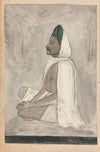 Devotee in a Green Turban