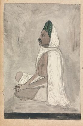 Devotee in a Green Turban