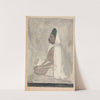 Devotee in a Green Turban by Gangaram Chintaman Tambat