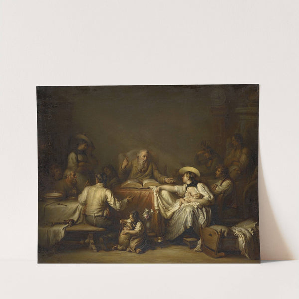 Devotion at Home by Pierre Nicolas Legrand