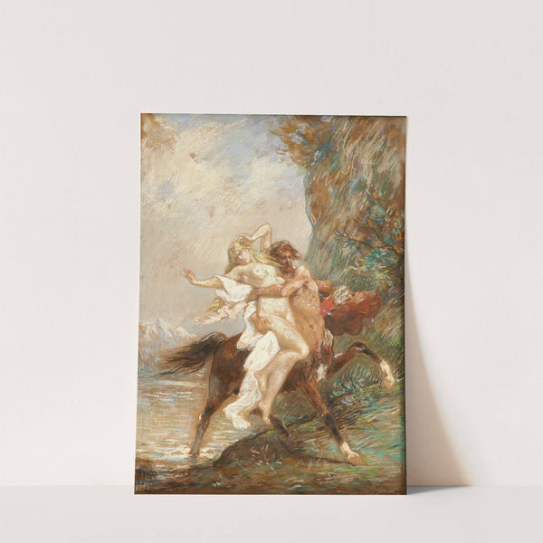 Deyanira’s kidnapping by Jacques Ferdinand Humbert