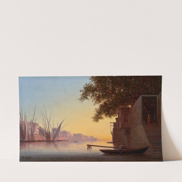 Dhows on the Nile by Charles Théodore Frère