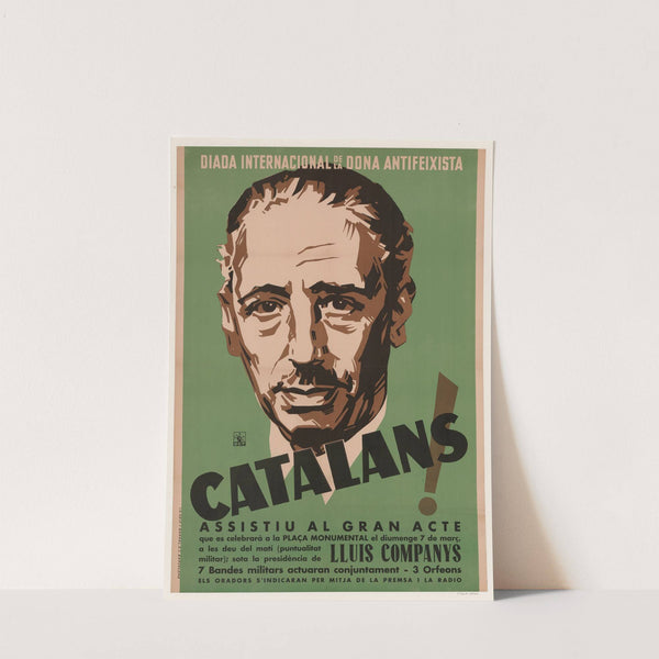 Diada internacional de la dona antifeixista… Catalans ! Assistiu al gran acte (1937) by I.G. Seix i Barral
