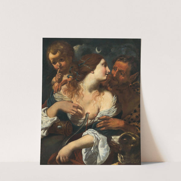 Diana, a Satyr and Cupid by Alessandro Rosi