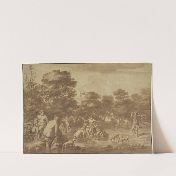 Diana and Actaeon by Cornelis Van Poelenburch