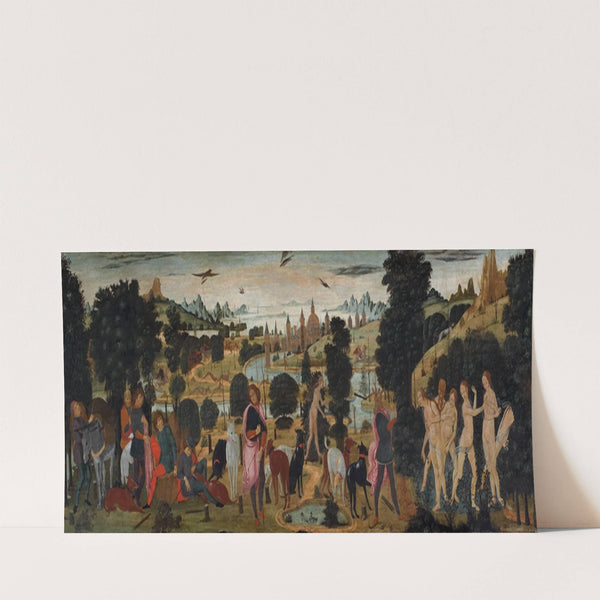 Diana and Actaeon (ca. 1485) by Jacopo del Sellaio