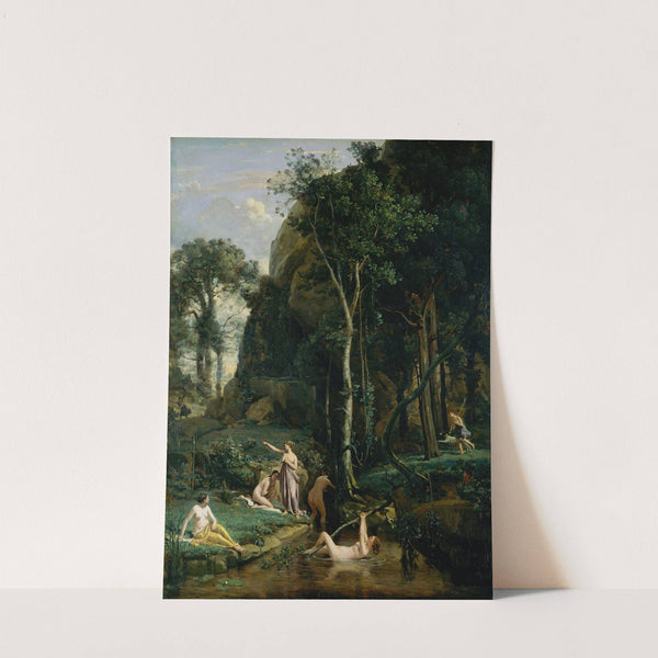 Diana and Actaeon (Diana Surprised in Her Bath) by Jean-Baptiste-Camille Corot
