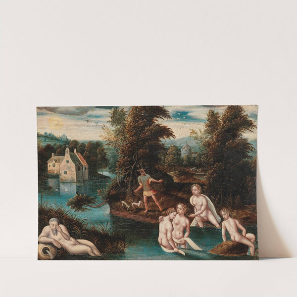 Diana and Actaion by Flemish School