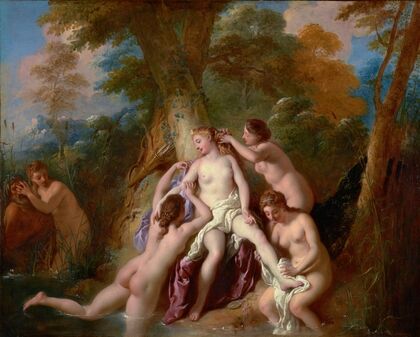Diana and Her Nymphs Bathing