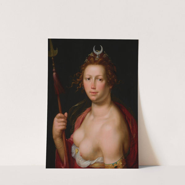 Diana as Goddess of the Hunt (1607) by Cornelis Cornelisz Van Haarlem
