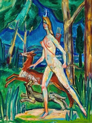 Diana in the forest — size preview