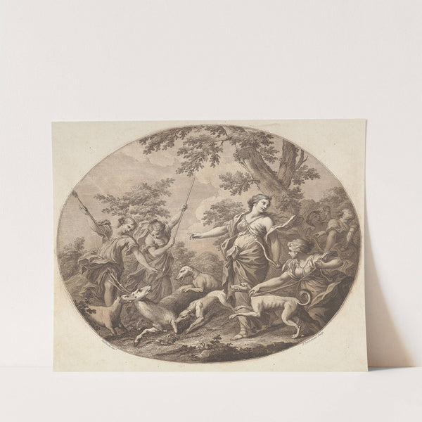 Diana, The Huntress by Antonio Domenico Gabbiani