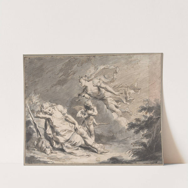 Diana Visiting the Sleeping Endymion by Pietro Antonio Novelli