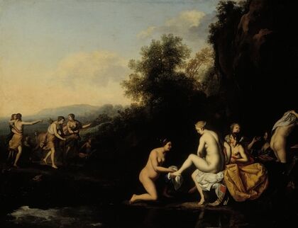 Diana With Bathing Nymphs