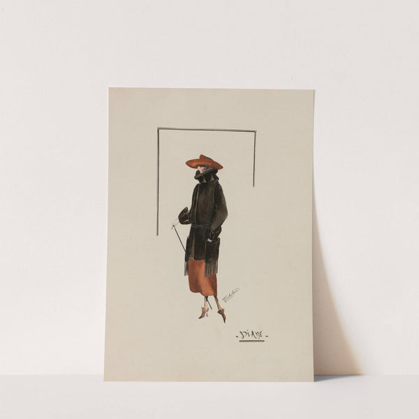 Diane (1922) by Micheline