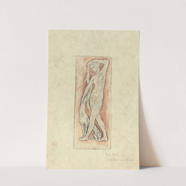 Diane au levrier (Diana and a Greyhound) (1912) by Pierre Roche