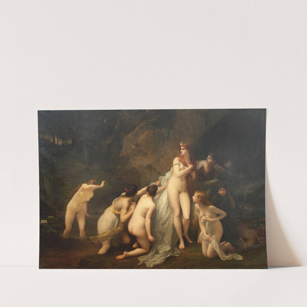 Diane surprised by Jules Joseph Lefebvre
