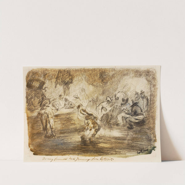 Dias de Fiesta (Dias de Fiesta #1, study for print) (1924) by George Overbury Hart