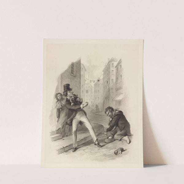 Dick Swiveller and Quilp. ‘Whether he wanted any more’ (1888) by Felix Octavius Carr Darley