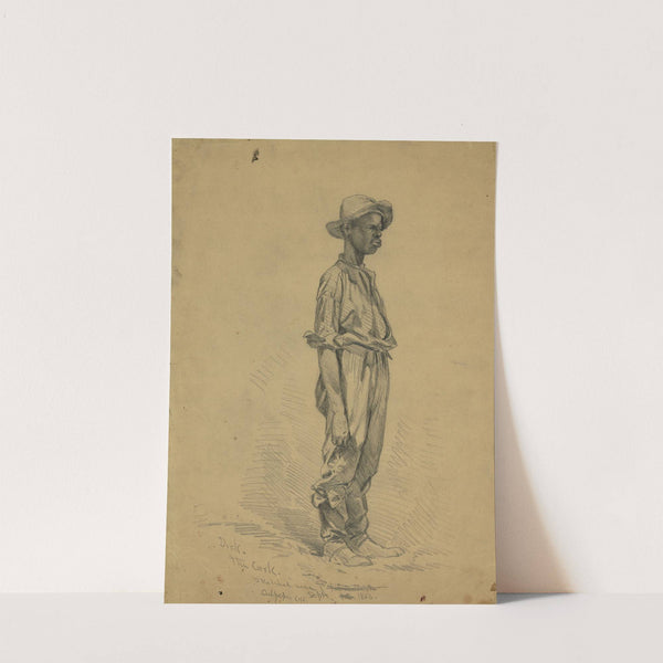 Dick, the cook, sketched near Culpeper Court House by Edwin Forbes