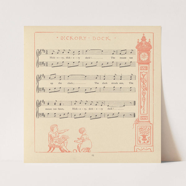 Dickory Dock (1876) by Walter Crane