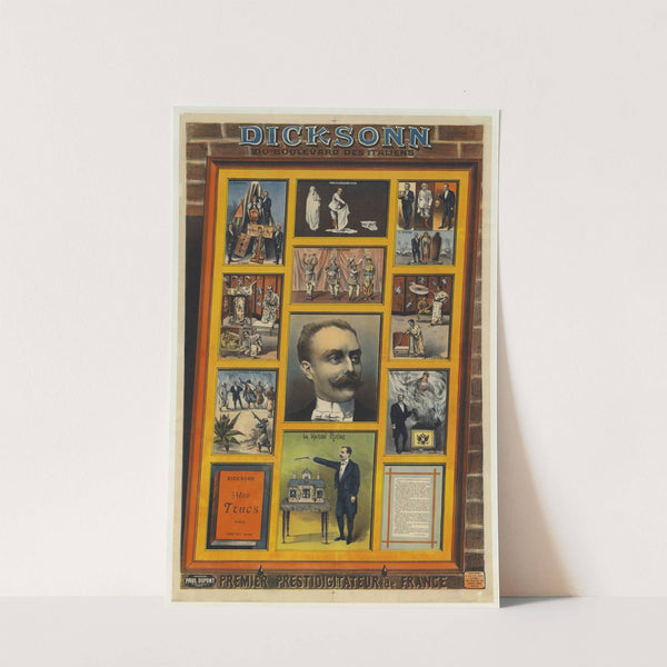 Dicksonn. premier prestidigitateur de France (1898) by Imp. Paul Dupont