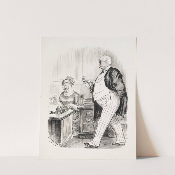 Dictation (1912) by William Henry Walker