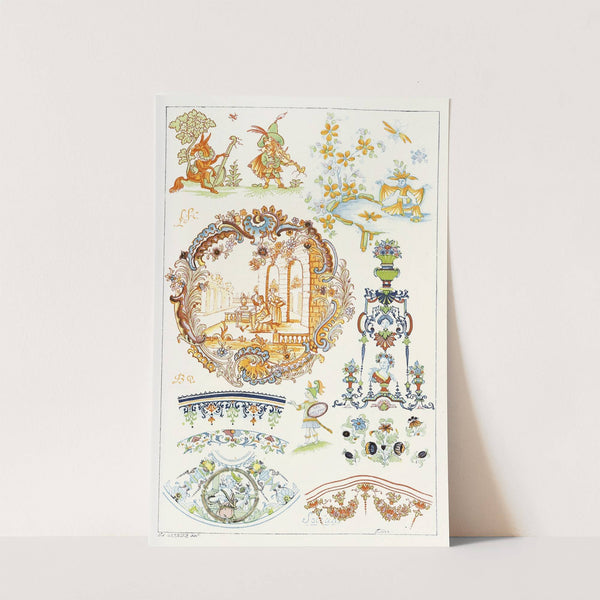 Dictionnaire De La Céramique Pl.6 by Edouard Garnier