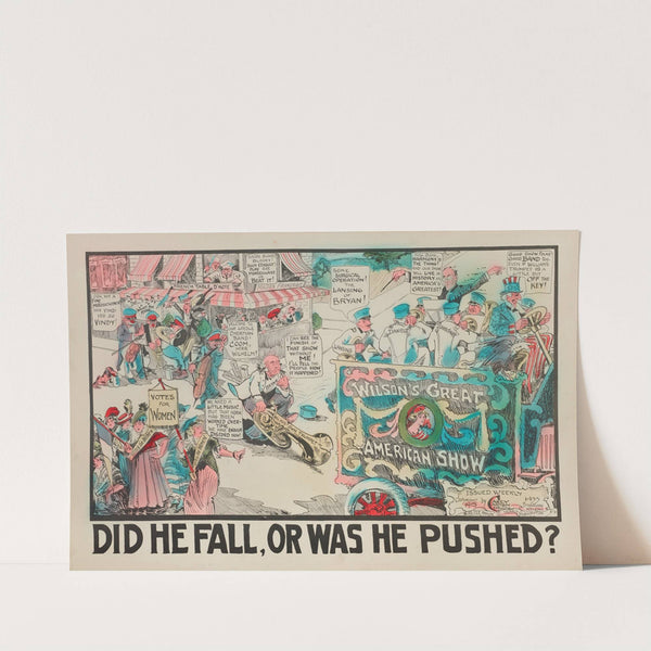 Forcing the Dardanelles (1915) by Carey Cartoon Service