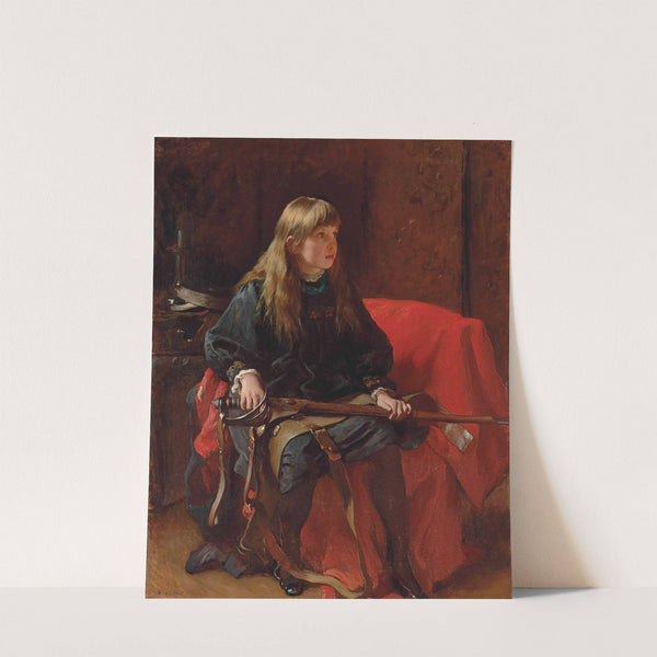 Did you ever kill anybody Father (1883) by Frank Holl