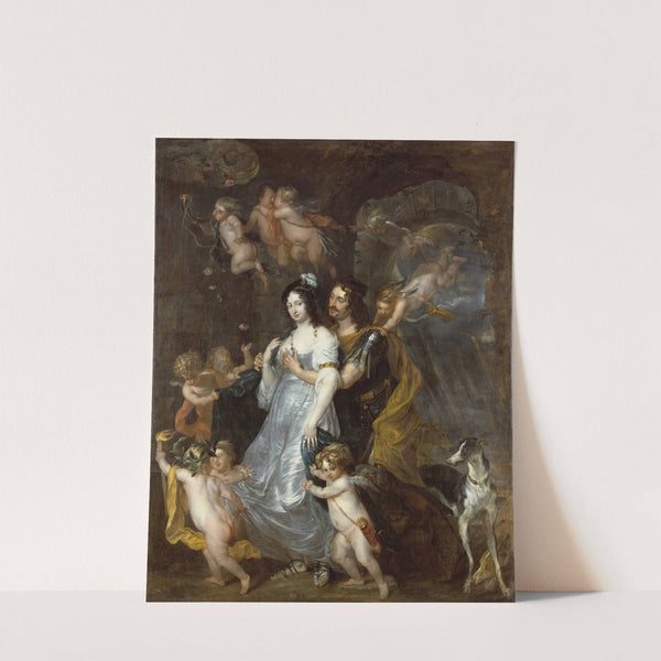 Dido and Aeneas in the cave by Thomas Willeboirts Bosschaert