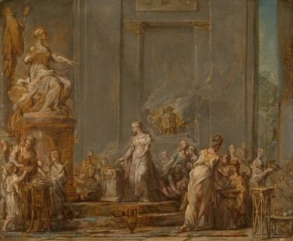 Dido’s Sacrifice to Juno — size preview