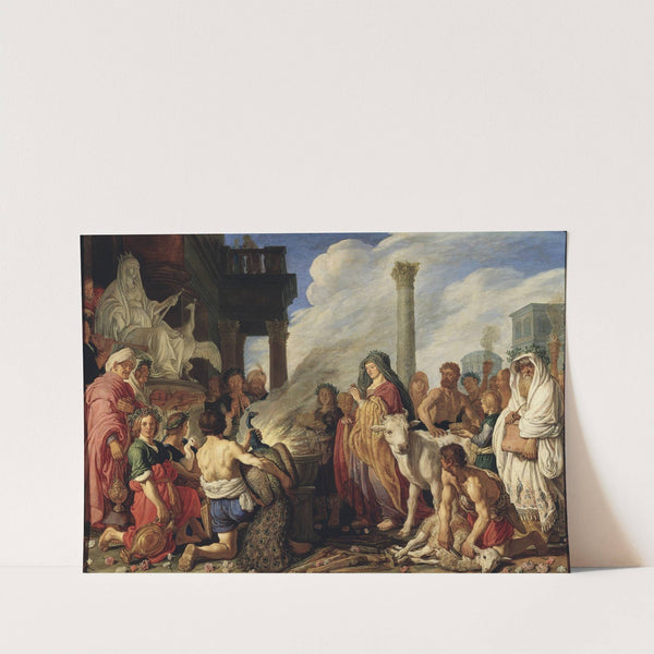 Dido's Sacrifice to Juno by Pieter Lastman
