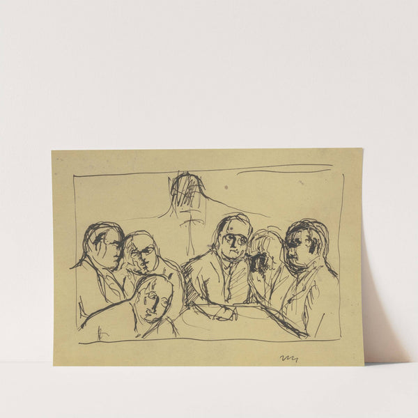 Die Administratoren des Städelschen Kunstinstituts by Jakob Nussbaum