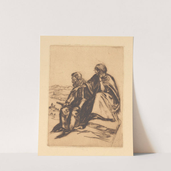 Die Alten (1901) by Albert Welti