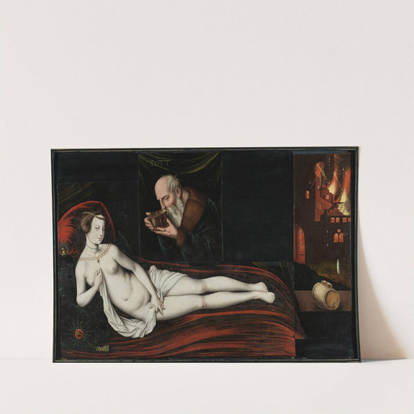 Die ältere Tochter Lots (1535-1540) by Hans Baldung