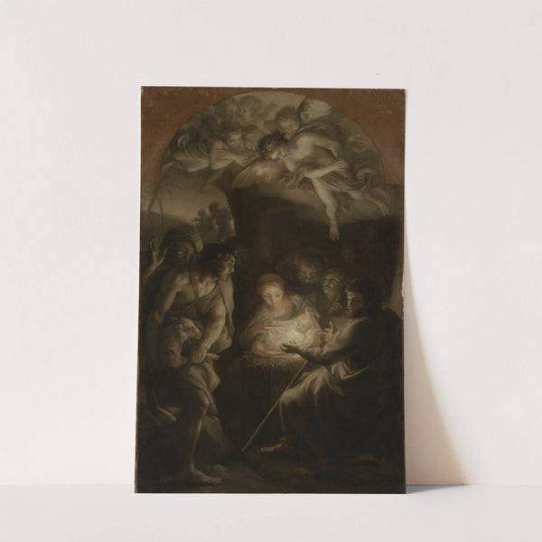 Die Anbetung der Hirten (ca 1772) by Anton Raphael Mengs