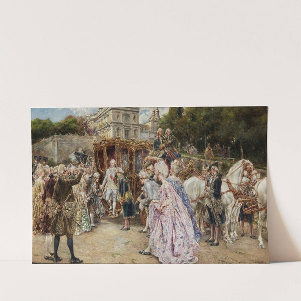 Die Ankunft des Fürsten by Juan Pablo Salinas