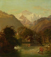 Die Ansicht der Jungfrau, bey Interlaken (1915-1945)