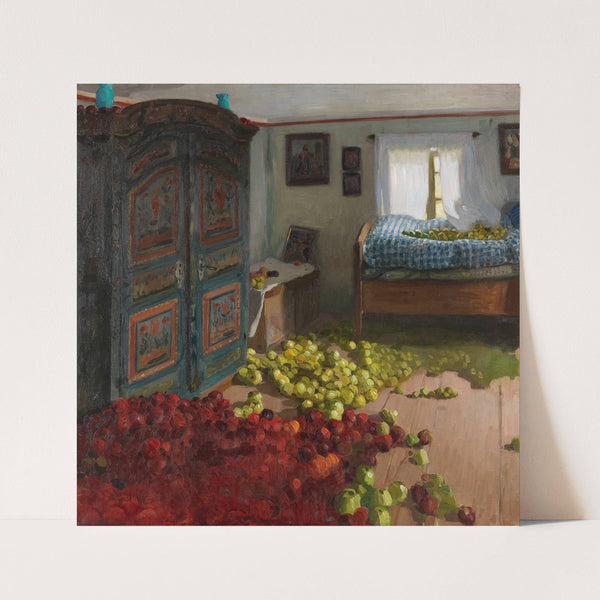 Die Apfelkammer (1907) by Reinhold Max Eichler