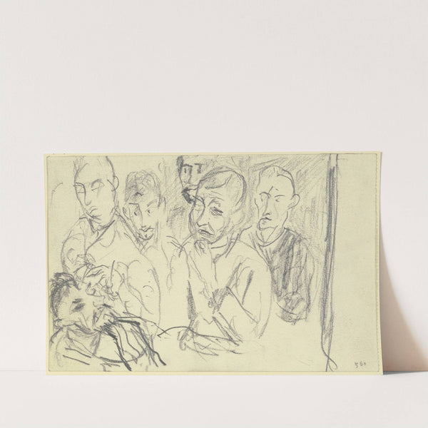 Die Augenstation (1915) by Max Beckmann